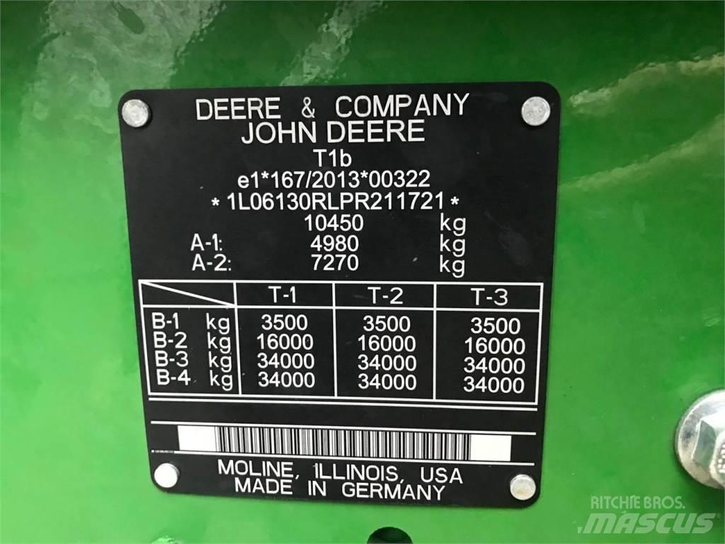 John Deere 6R 130 Трактора