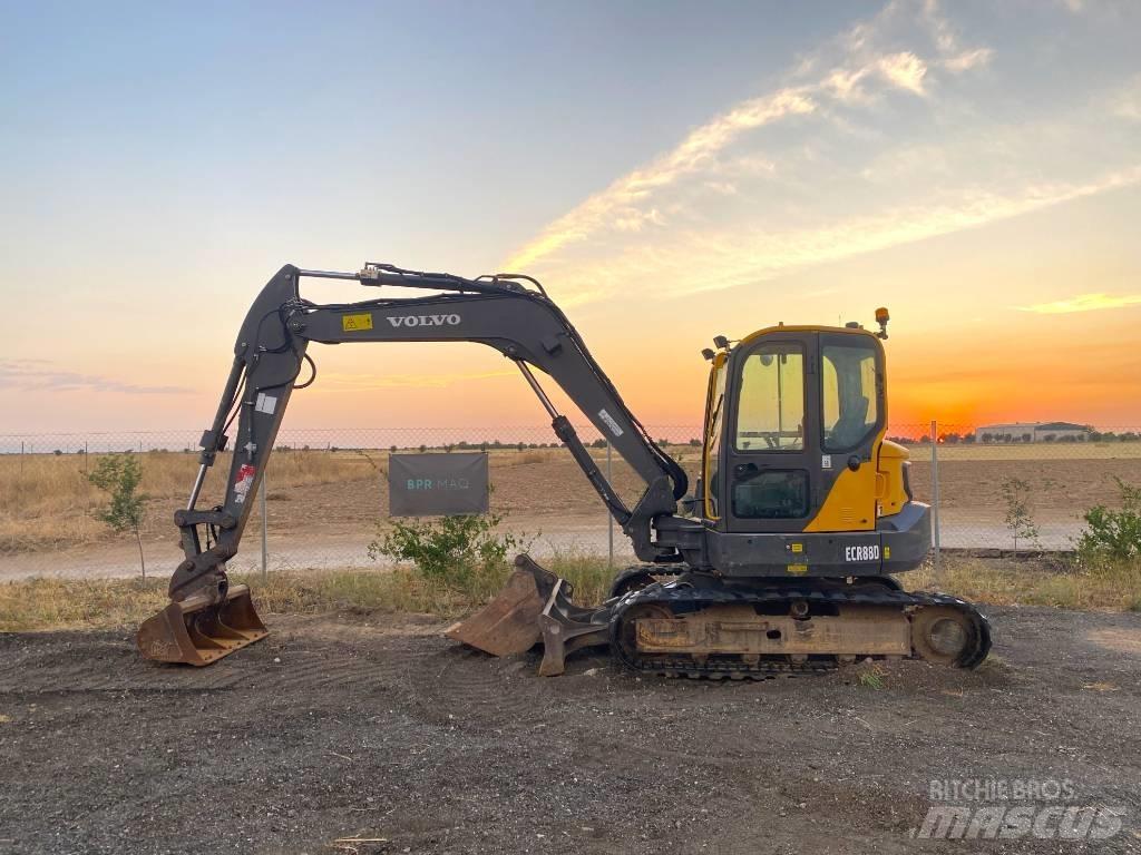 Volvo ECR 88 D Малые экскаваторы 7т-12т