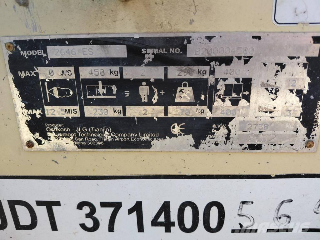 JLG 2646ES Ножничные подъемники