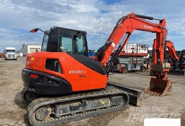 Kubota KX080-4S2 Гусеничные экскаваторы