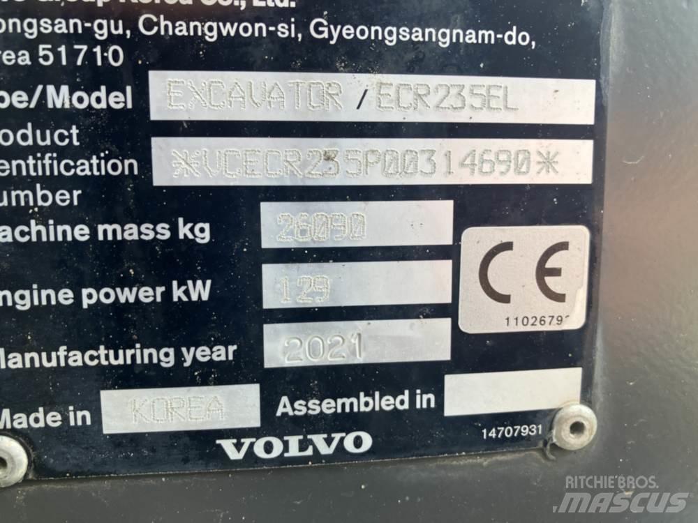 Volvo ECR235EL Гусеничные экскаваторы