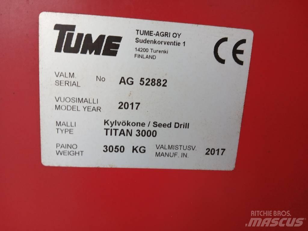 Tume Titan 3000 Комбинированные сеялки