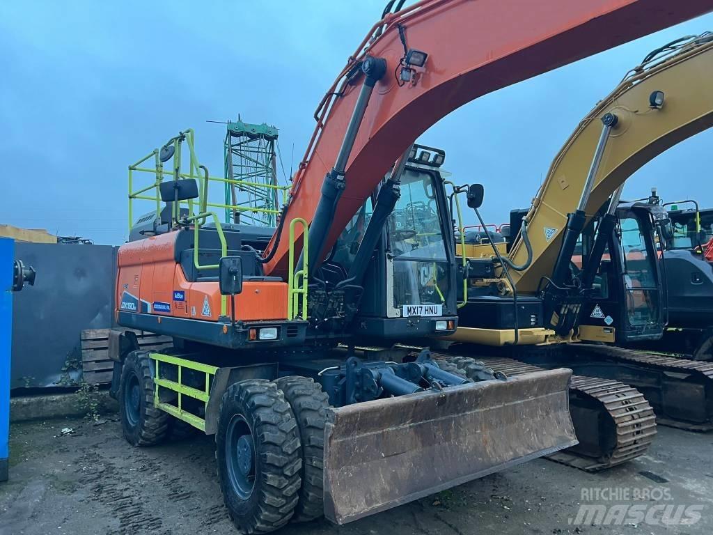 Doosan DX 190 W-3 Колёсные экскаваторы