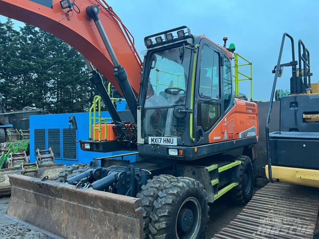 Doosan DX 190 W-3 Колёсные экскаваторы