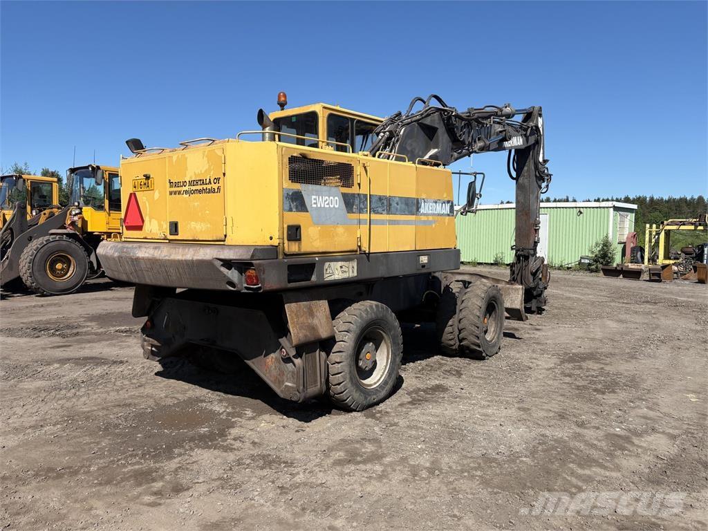 Åkerman EW200 Колёсные экскаваторы