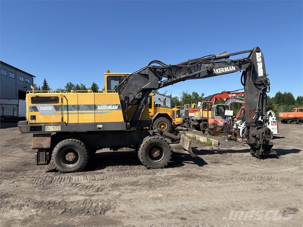 Åkerman EW200 Колёсные экскаваторы