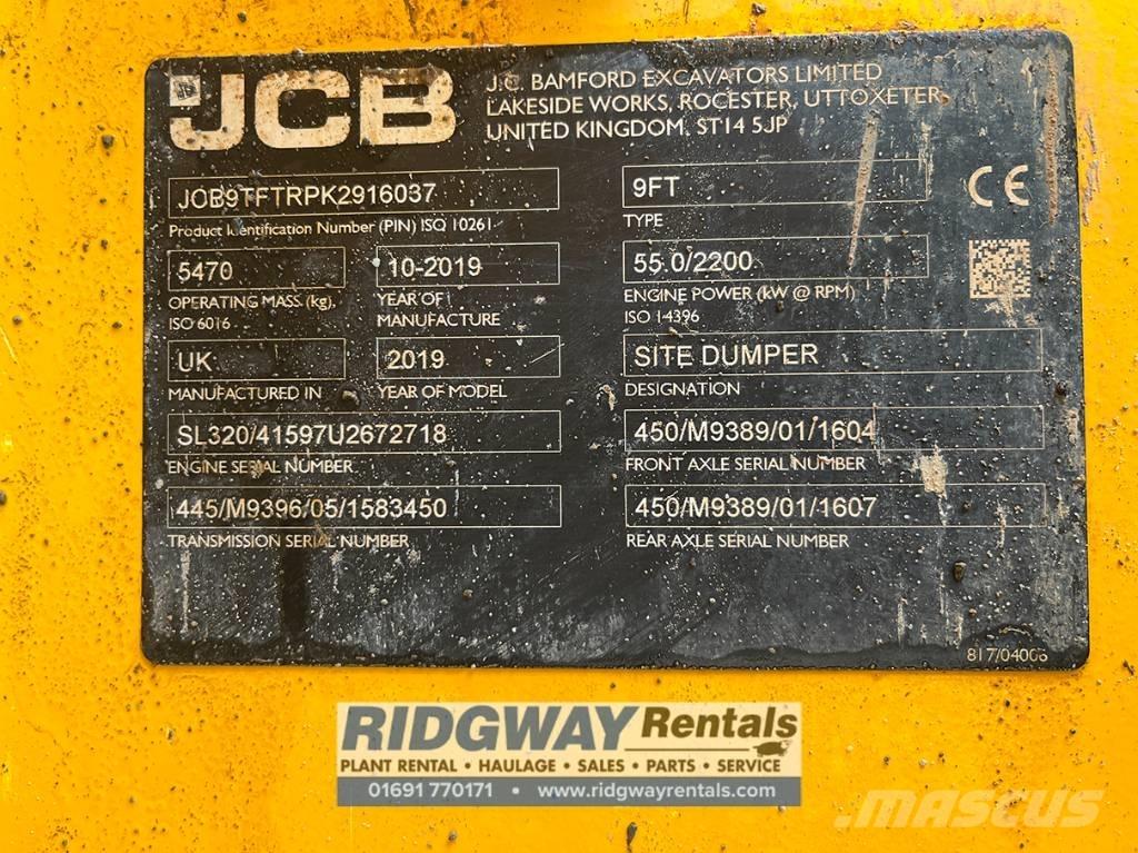 JCB 9 Ton dumper Мини-самосвалы