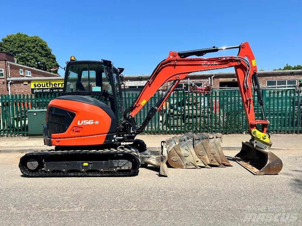 Kubota U 56-5 Мини-экскаваторы