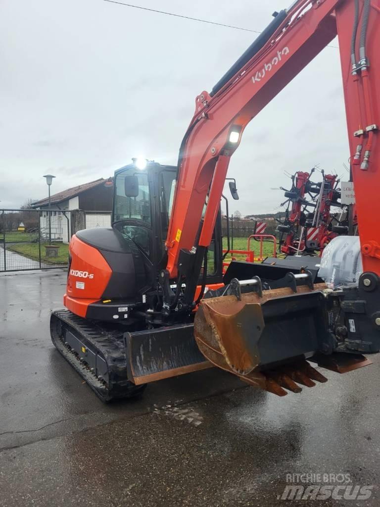 Kubota KX060-5 Мини-экскаваторы