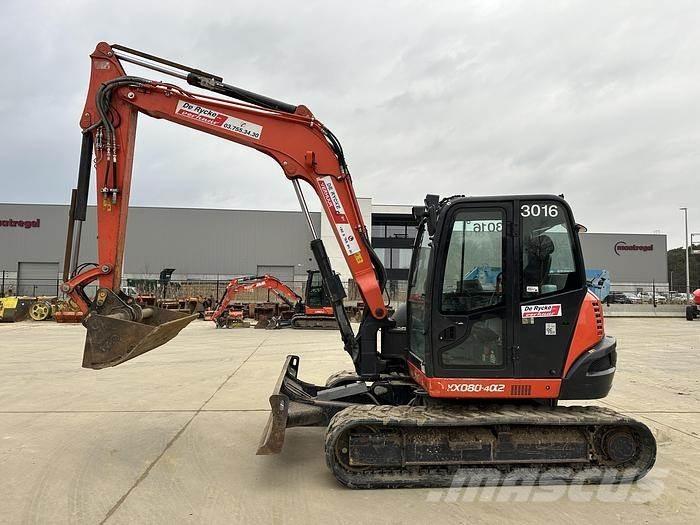 Kubota KX080-4A2 Малые экскаваторы 7т-12т