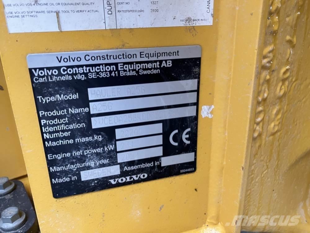 Volvo A25G Шарнирно-сочленённые самосвалы