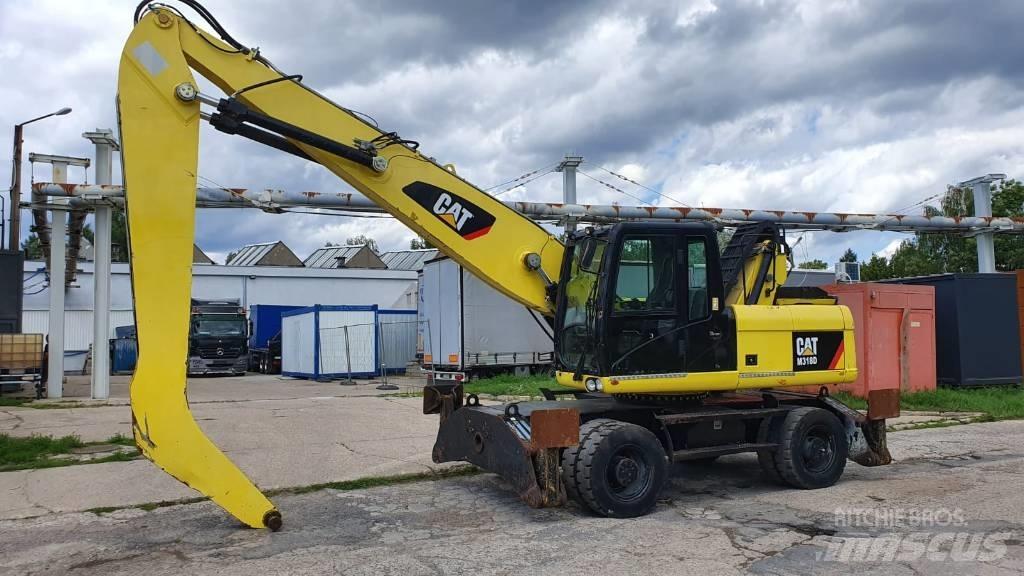 CAT M 318 D MH Перегружатели металлолома/промышленные погрузчики