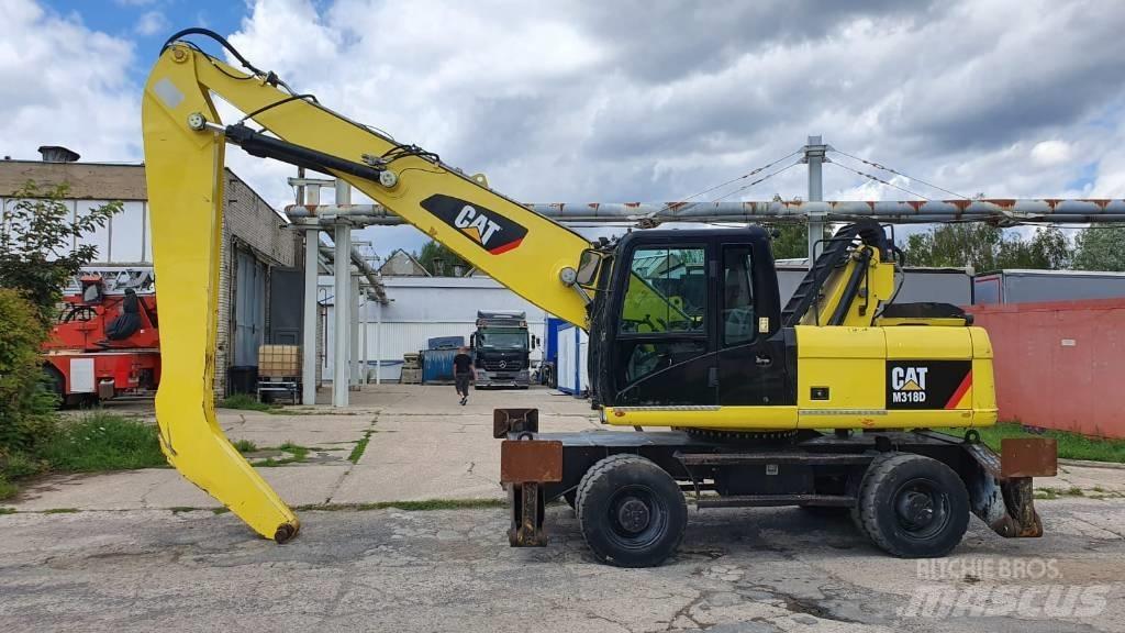 CAT M 318 D MH Перегружатели металлолома/промышленные погрузчики