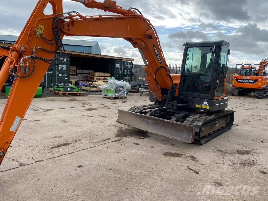 Doosan Develon DX85R Малые экскаваторы 7т-12т