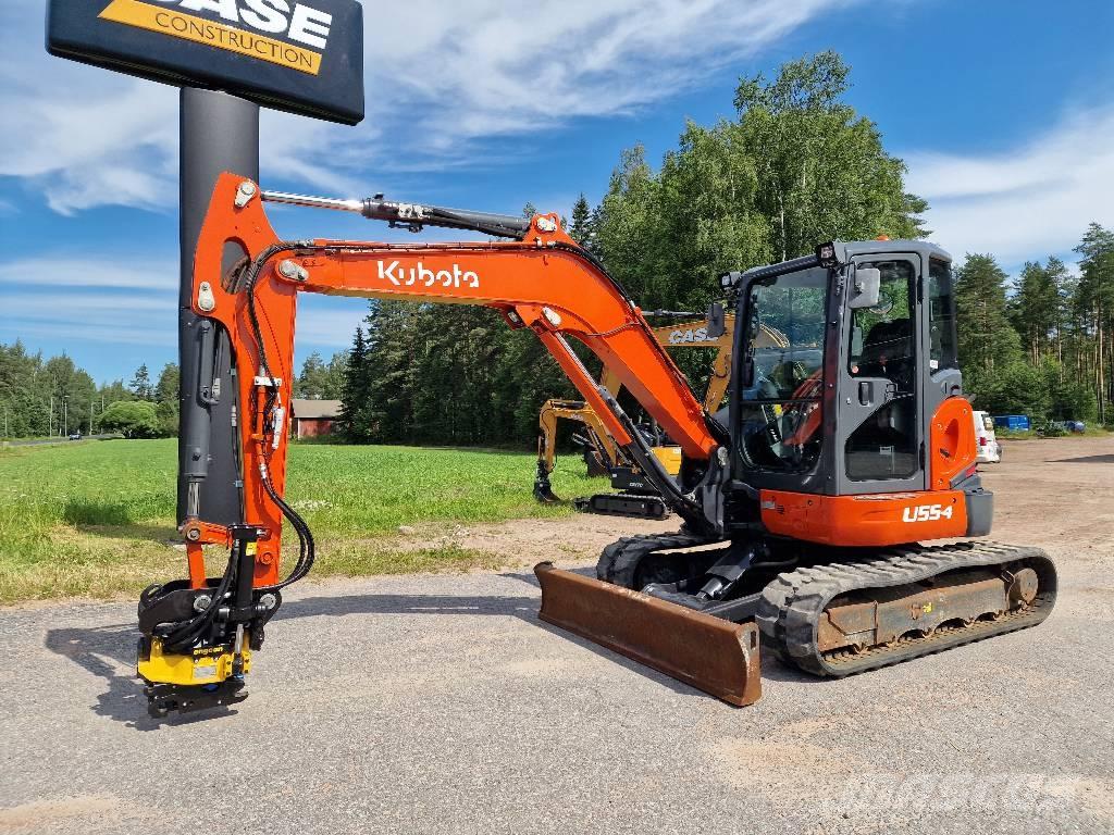 Kubota U 55-4 Мини-экскаваторы