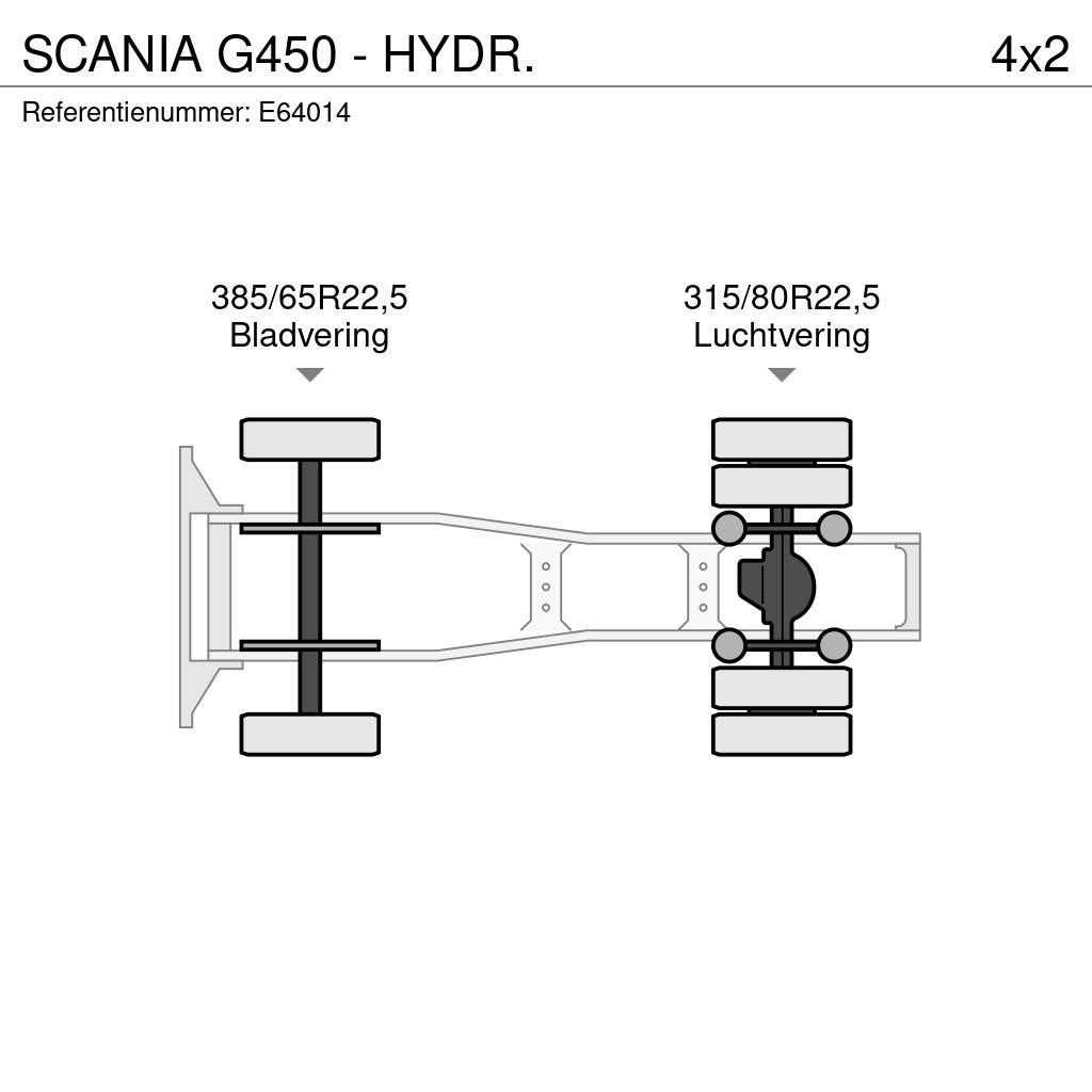 Scania G450 - HYDR. Седельные тягачи