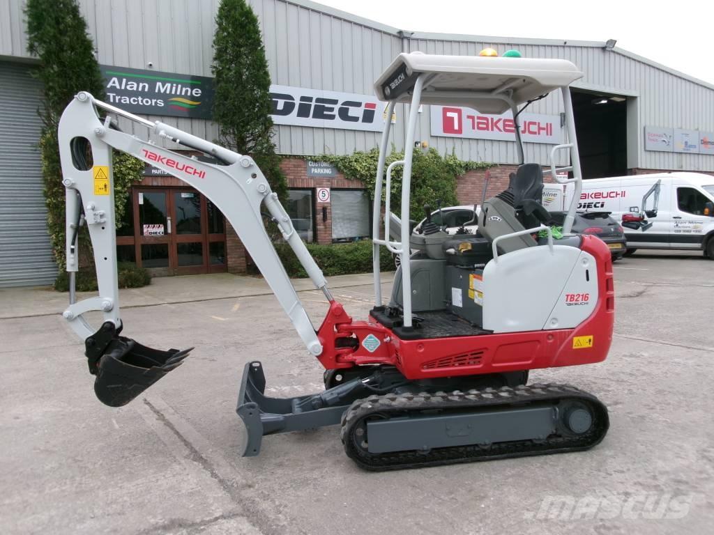 Takeuchi TB 216 Мини-экскаваторы