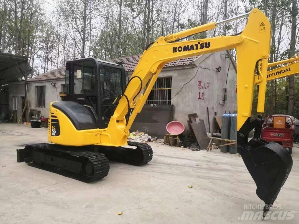 Komatsu PC55MR Гусеничные экскаваторы