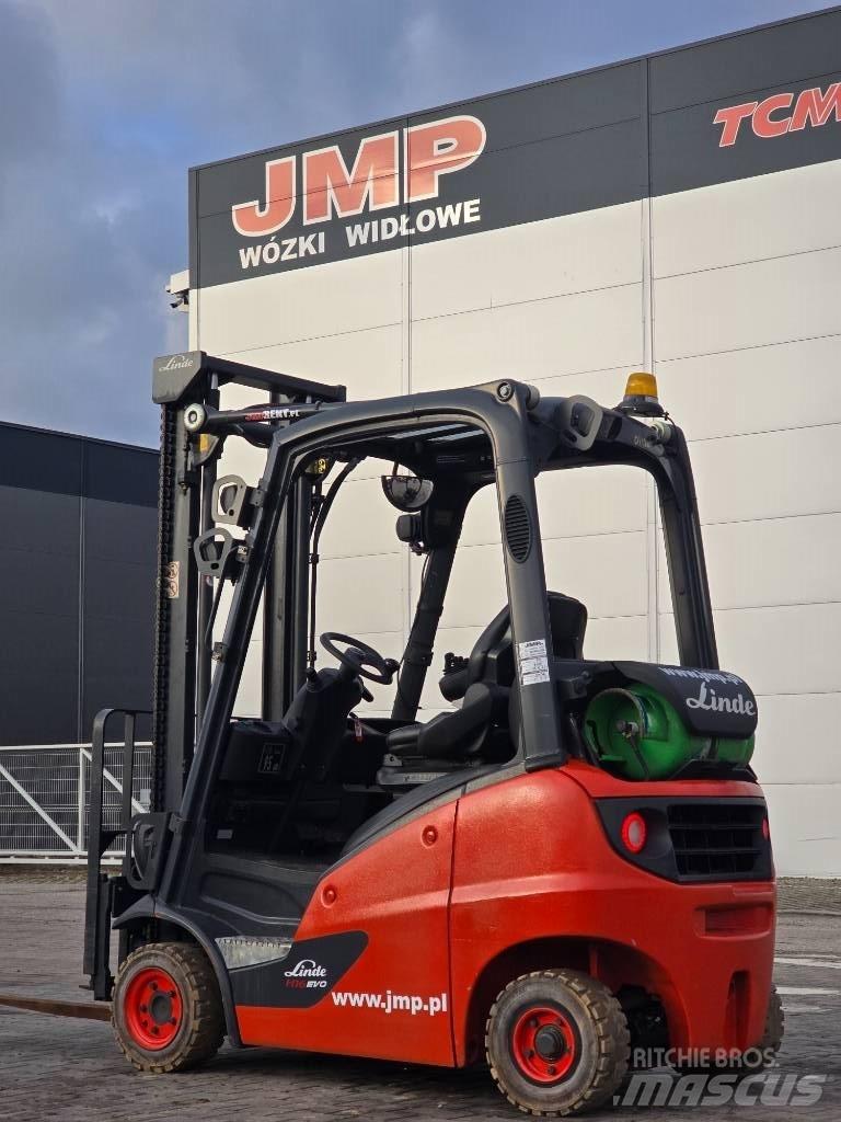 Linde H 16 T - 01 Газовые погрузчики
