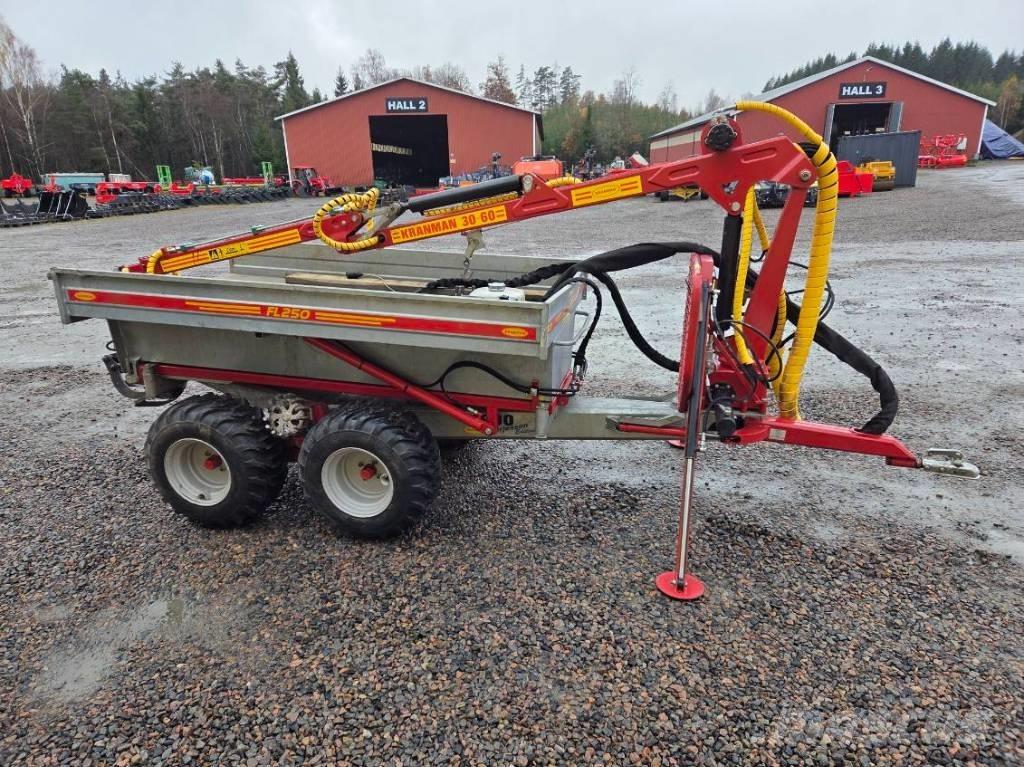 Kranman T1900 Лесные прицепы