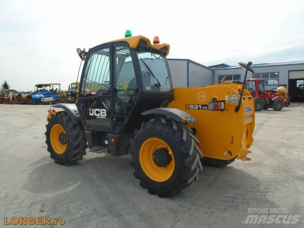 JCB 531-70 Сельскохозяйственные телескопические погрузчики