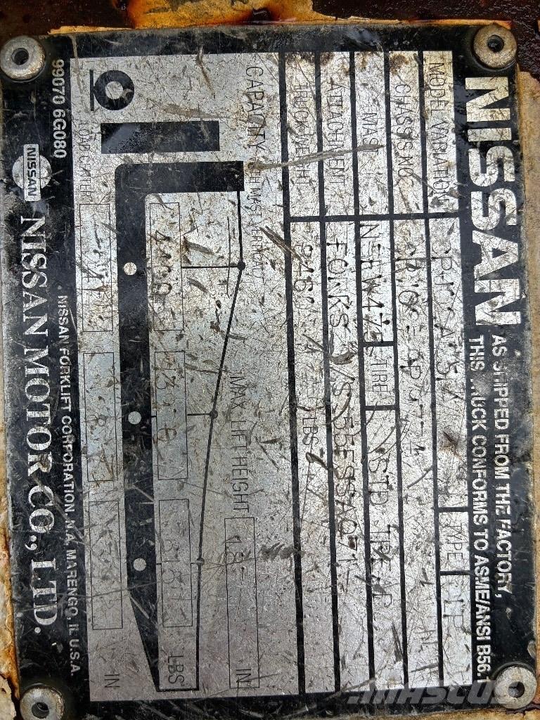 Nissan CP102 A 25 PV Другие складские механизмы