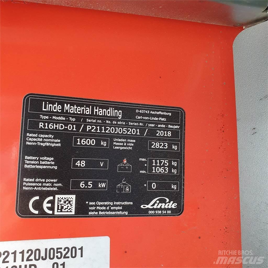 Linde R16HD Ричтраки