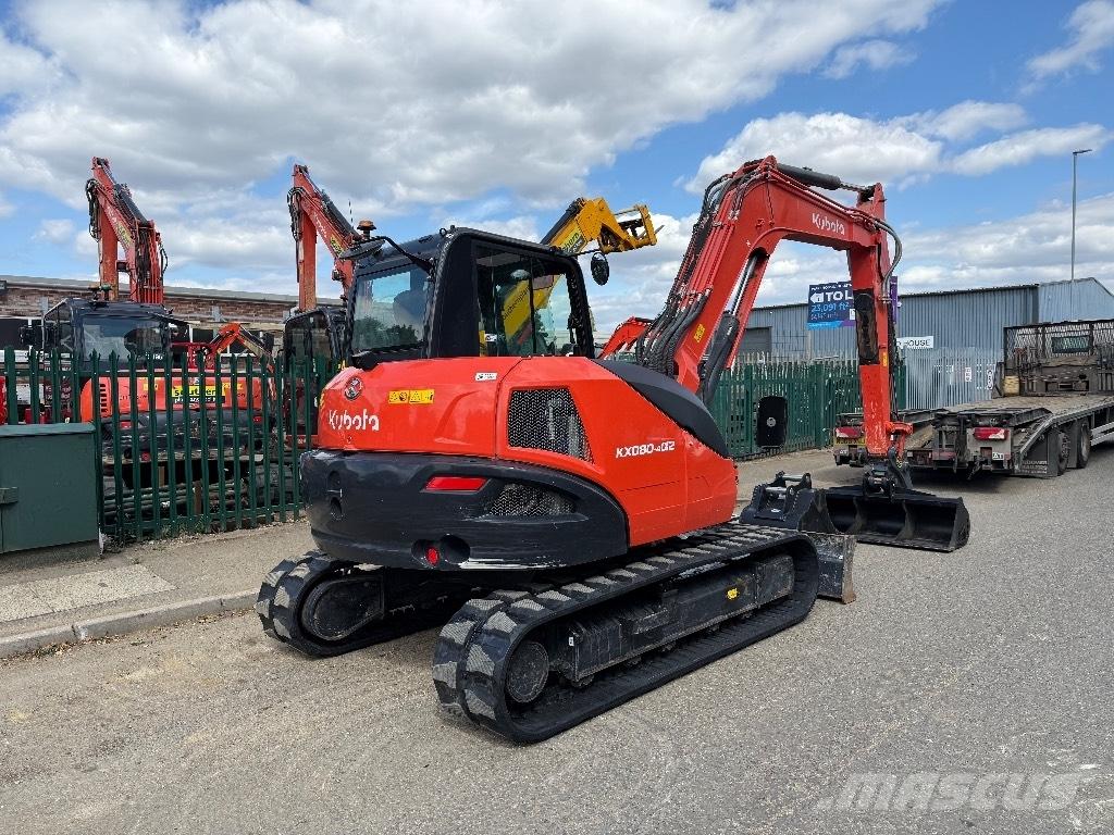 Kubota KX 080-4 Малые экскаваторы 7т-12т