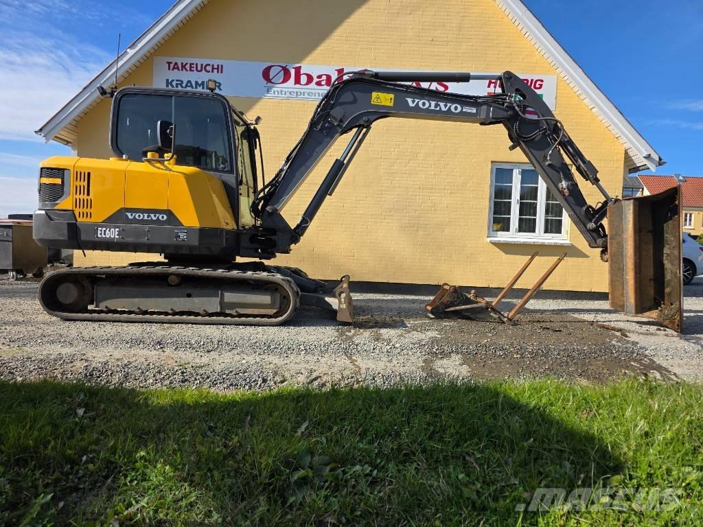 Volvo EC60E Малые экскаваторы 7т-12т