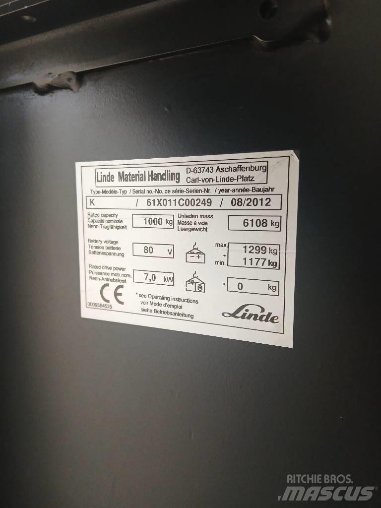 Linde K 10 Высотные комплектовщики