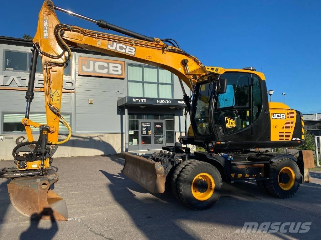 JCB JS145W T4i Колёсные экскаваторы