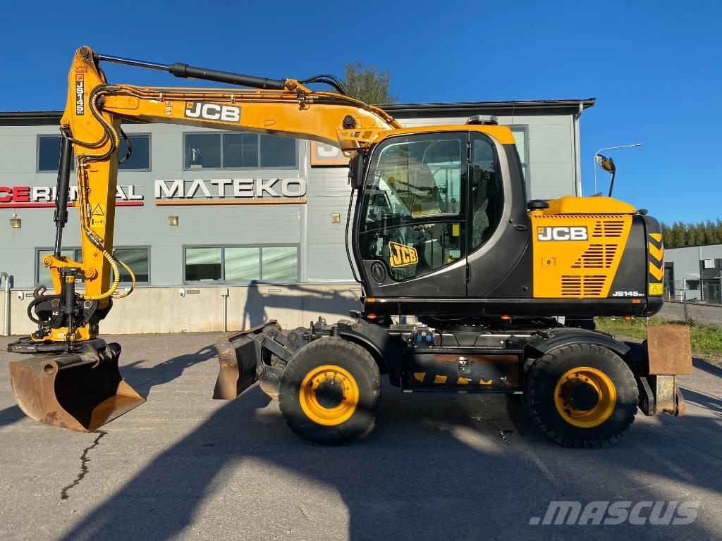 JCB JS145W T4i Колёсные экскаваторы