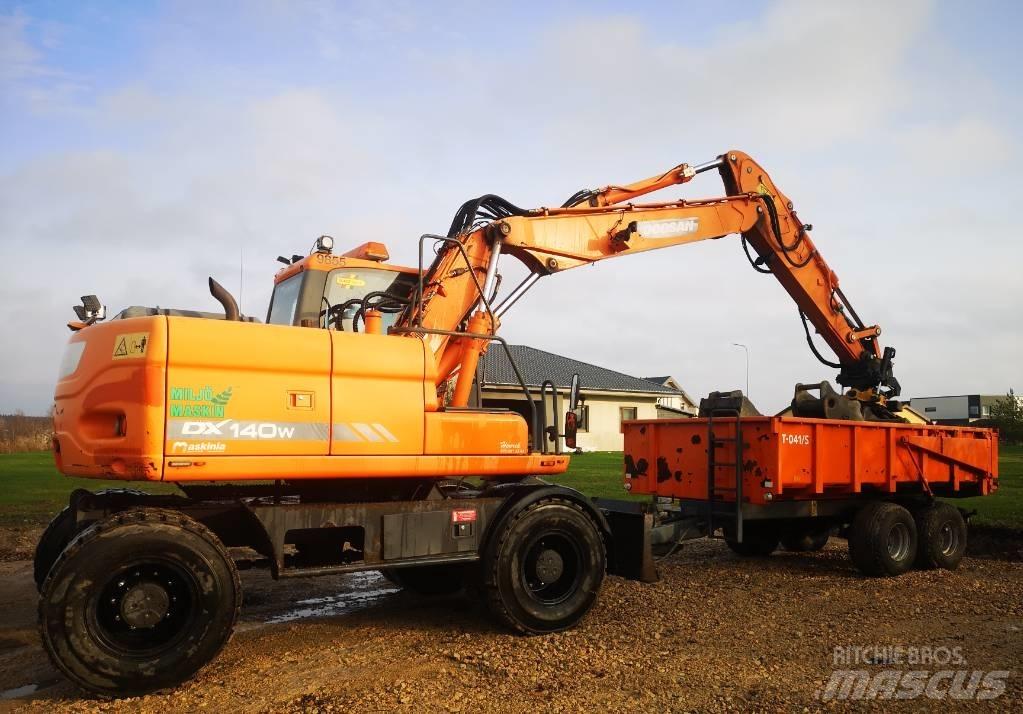 Doosan Dw 140 Колёсные экскаваторы