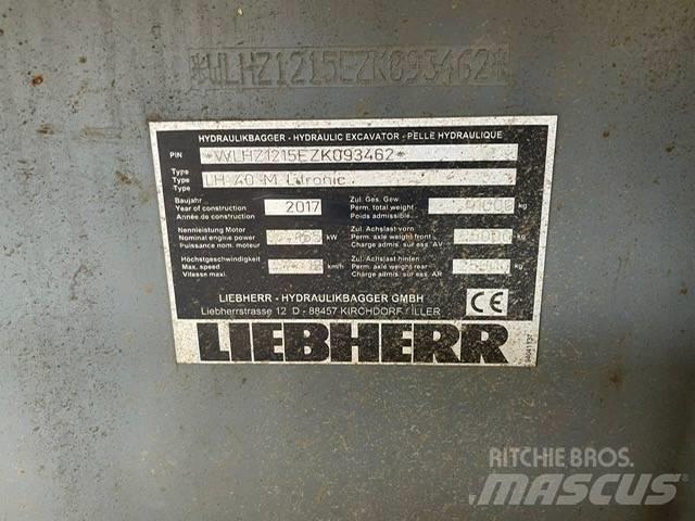 Liebherr LH40M Перегружатели металлолома/промышленные погрузчики