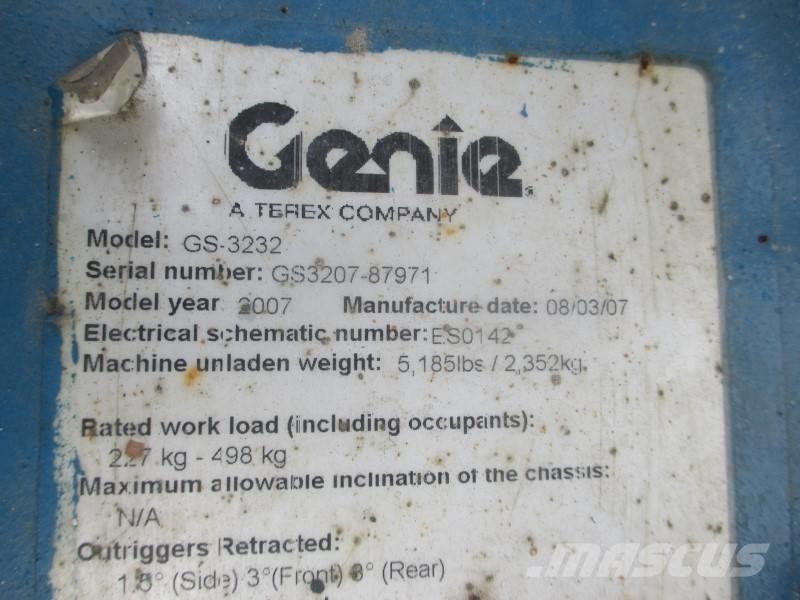 Genie GS 3232 Ножничные подъемники
