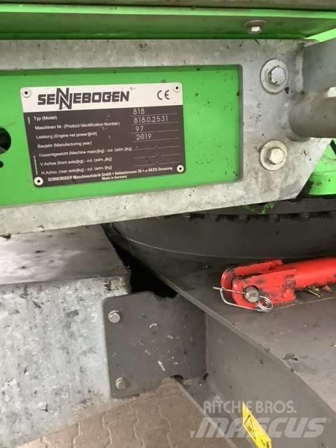 Sennebogen 818 E Перегружатели металлолома/промышленные погрузчики