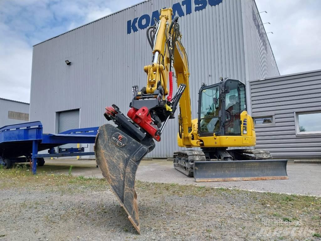 Komatsu PC80MR-5 Малые экскаваторы 7т-12т