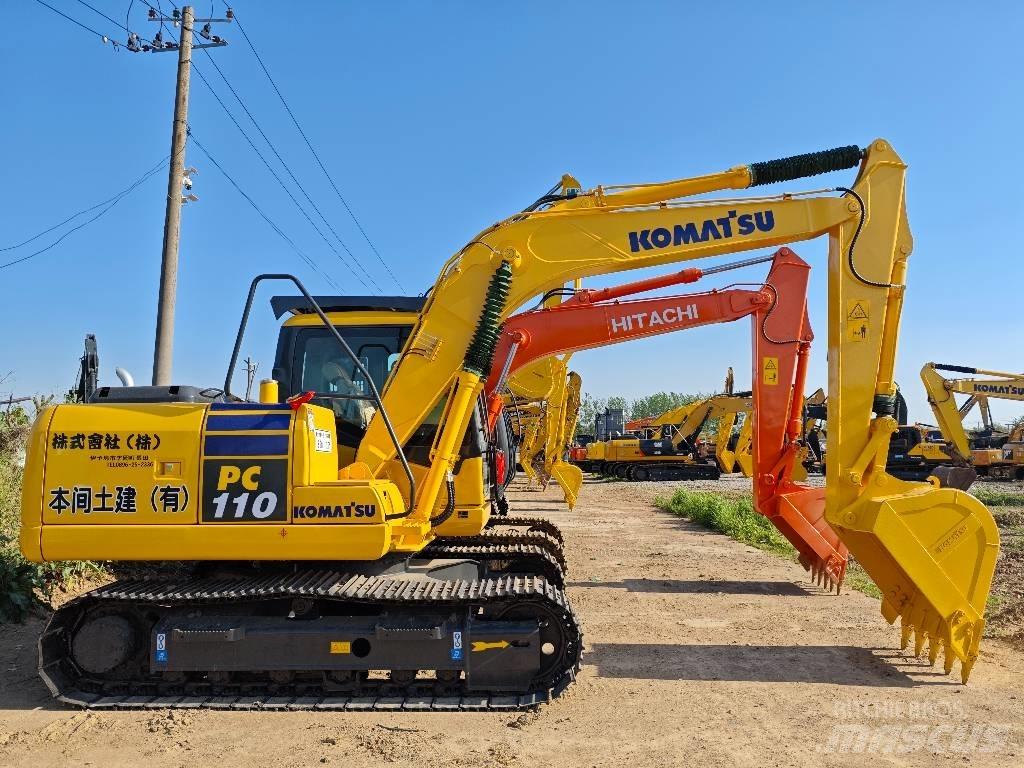 Komatsu PC 110 Малые экскаваторы 7т-12т