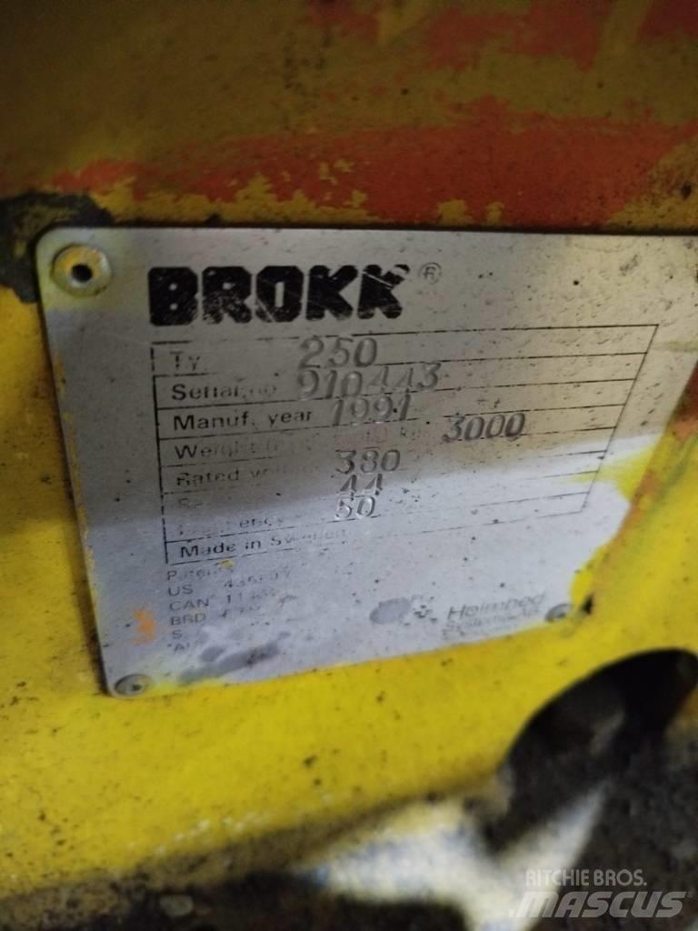 Brokk 250 Мини-экскаваторы
