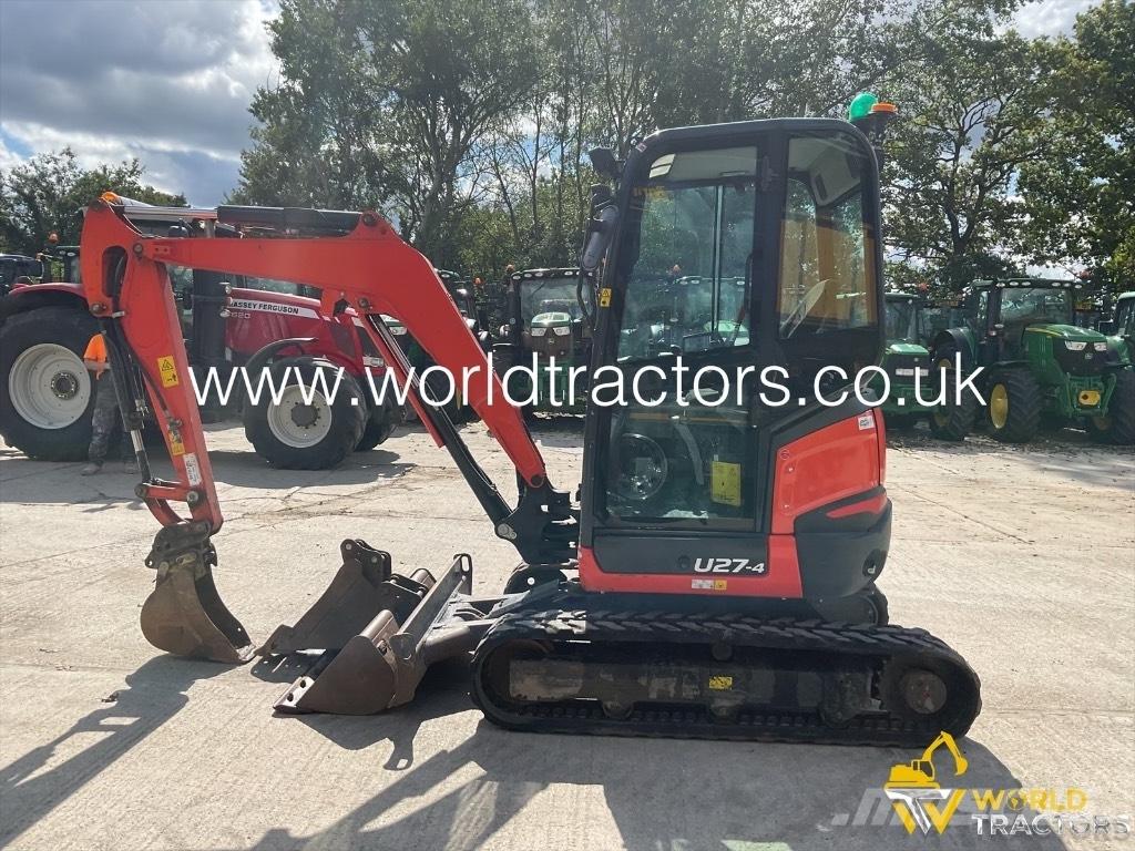 Kubota U 27-4 Мини-экскаваторы