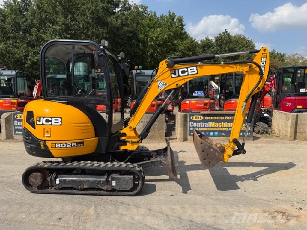 JCB 8026 CTS Мини-экскаваторы