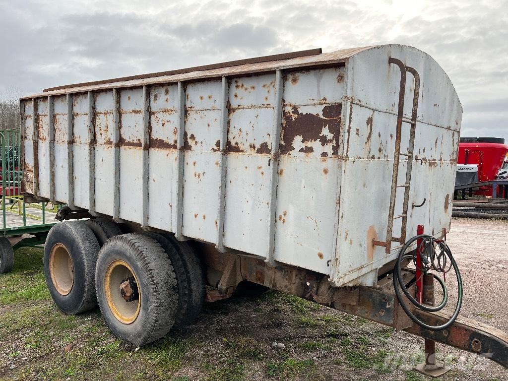  Tippkärra 12,5kbm Обычные тракторные прицепы