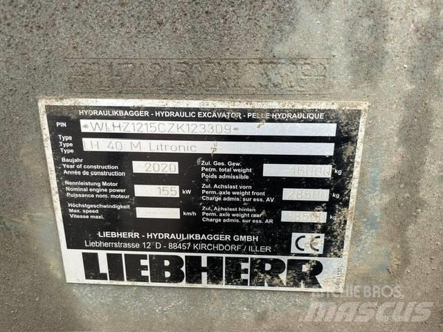 Liebherr LH40M Перегружатели металлолома/промышленные погрузчики