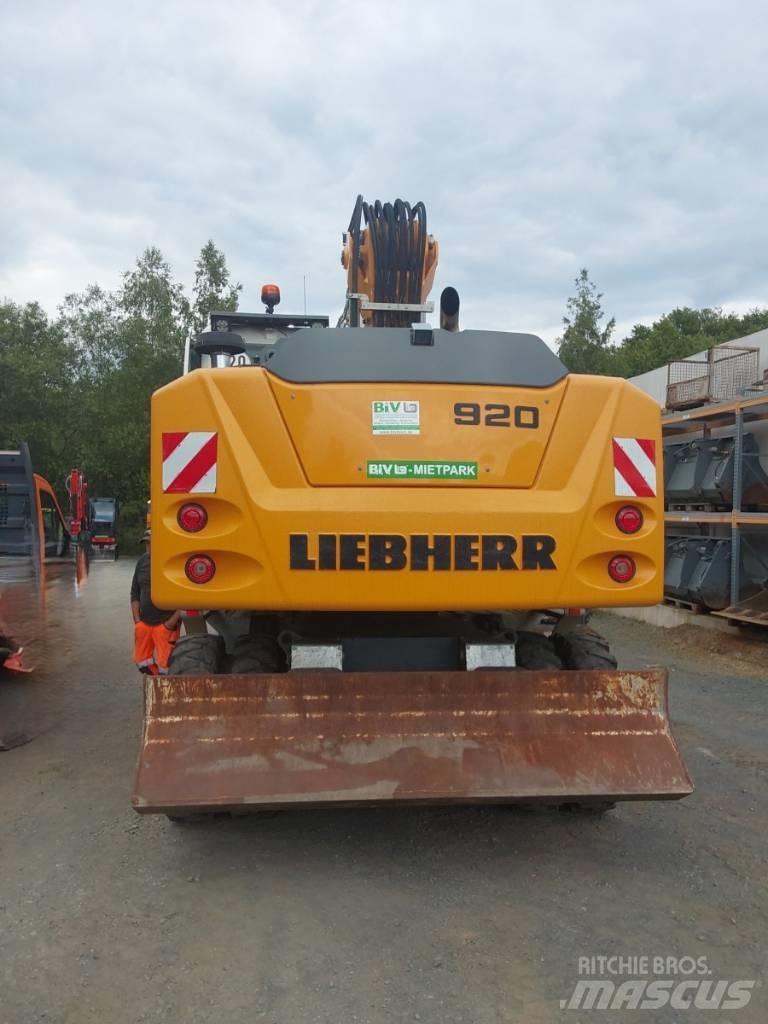 Liebherr A 920 Колёсные экскаваторы