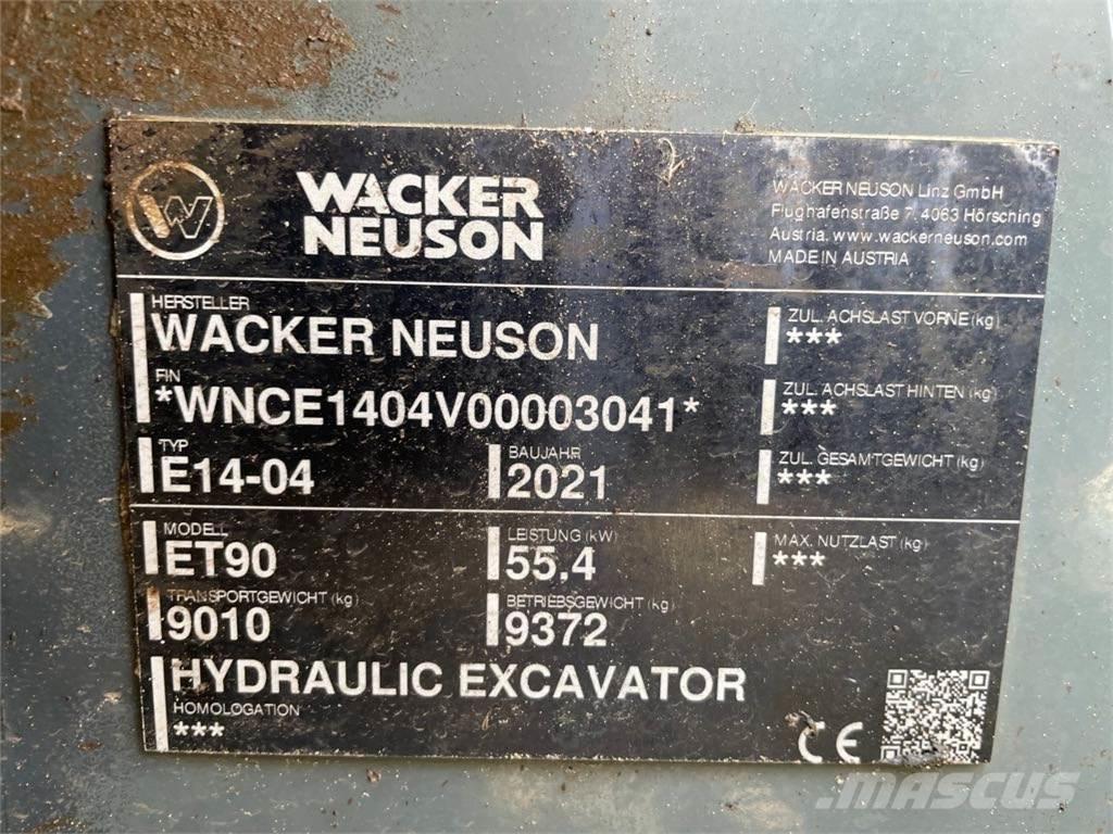 Wacker Neuson ET90 Гусеничные экскаваторы