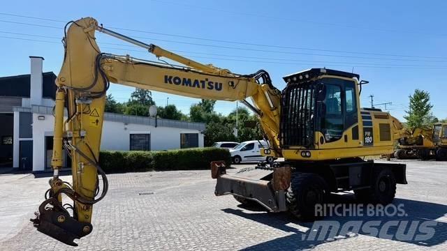 Komatsu PW 180-10 Колёсные экскаваторы