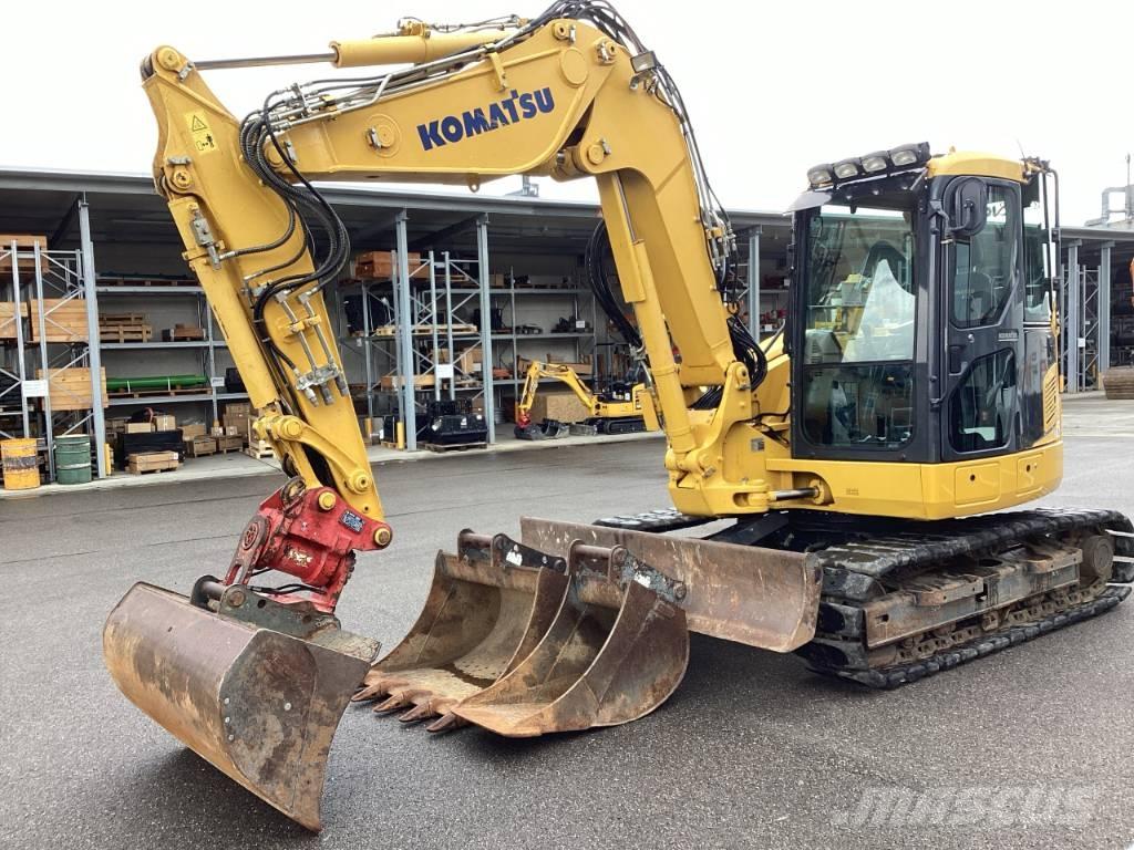 Komatsu PC 88 MR-10 Малые экскаваторы 7т-12т