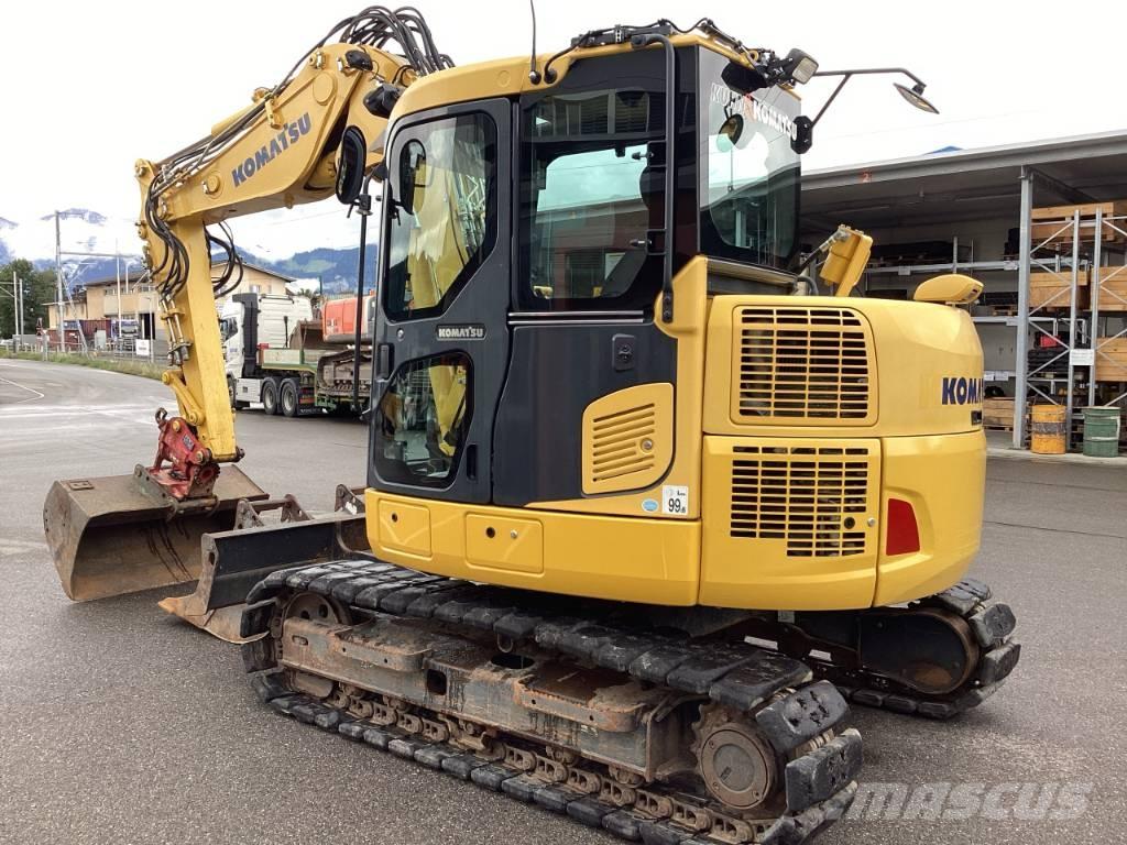 Komatsu PC 88 MR-10 Малые экскаваторы 7т-12т