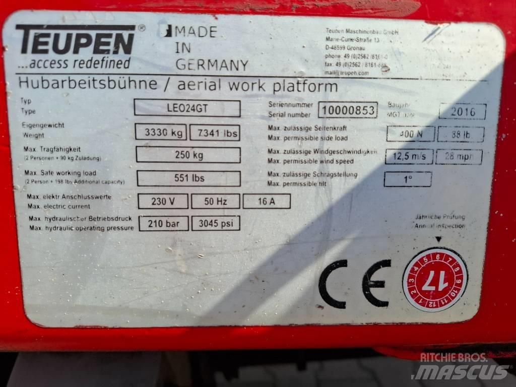 Teupen LEO24GT Коленчатые подъемники