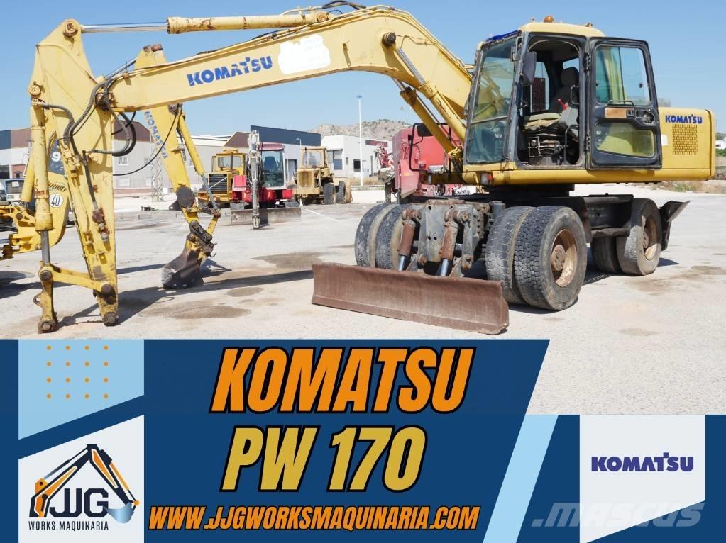 Komatsu PW 170 Колёсные экскаваторы